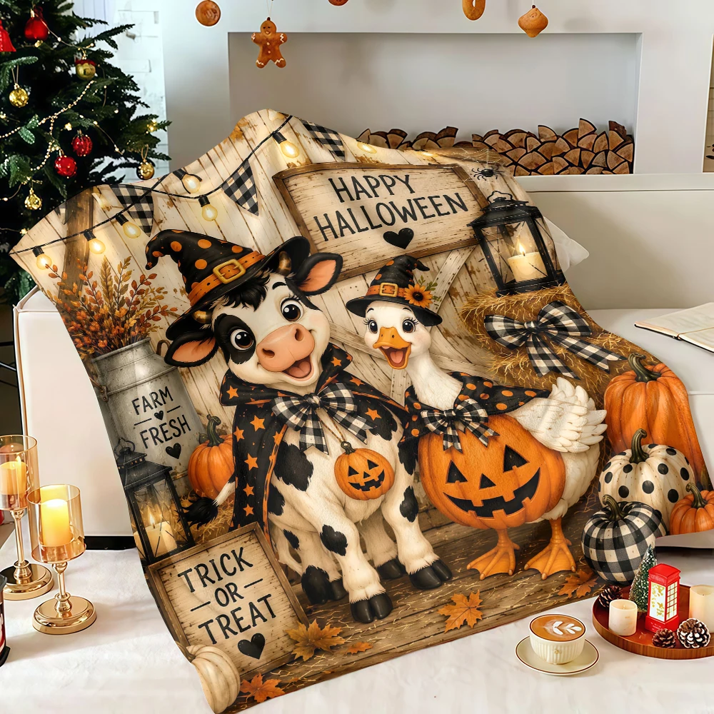 Traditional Pattern Fade Resistant Fuzzy Cozy Premium Silky Flannel Throw Extra Warm for Chilly Winter Evenings at Home
