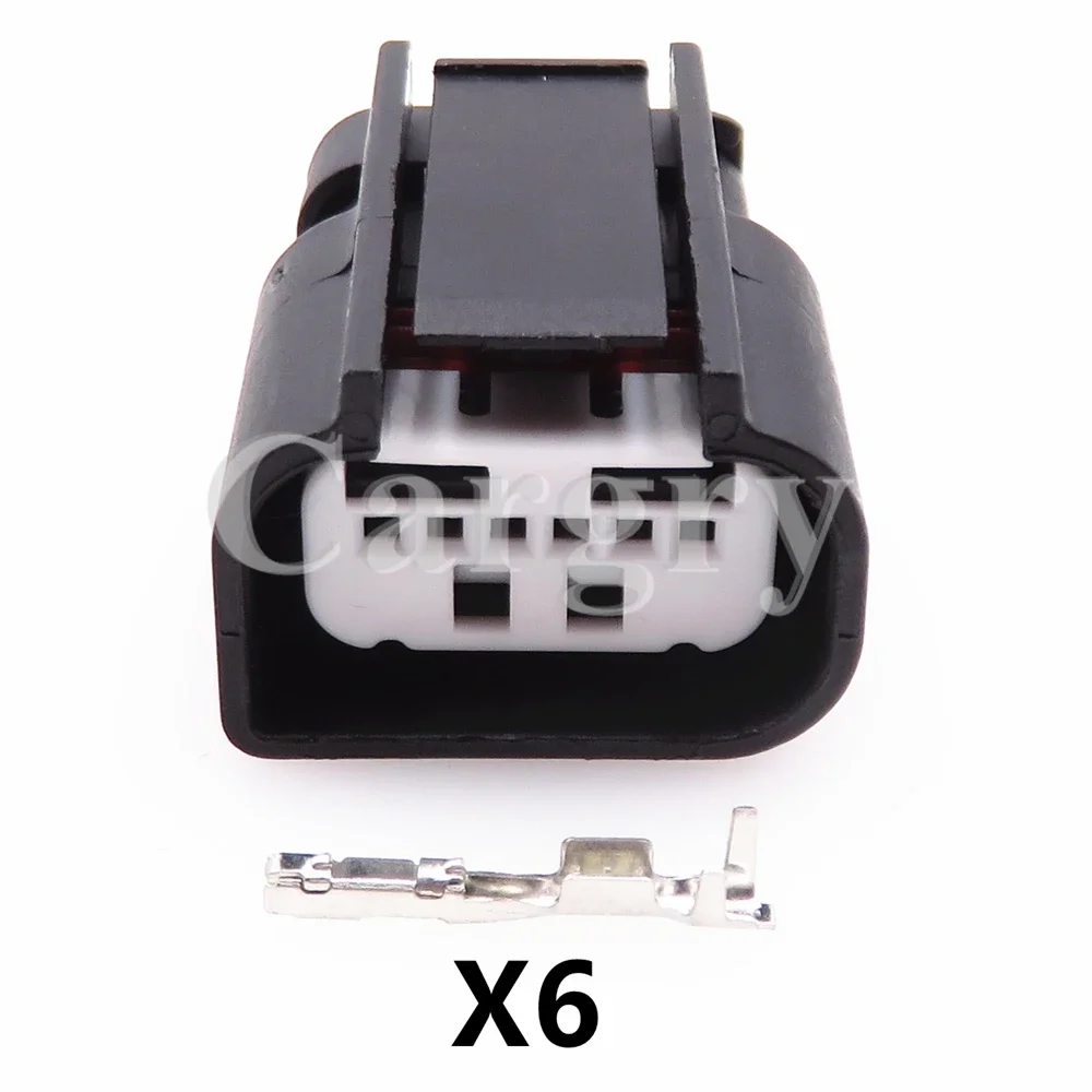 1 Set 6P Automotive Waterproof Electrical Connector AC Assembly Auto Rear View Camera RVC Wiring Harness Socket For Ford