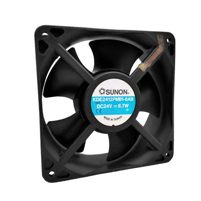 ORIGINALE KDE2412PMB1-6AB 24v 6.7W 12038 120*120*38mm NUOVO RADIATORE VENTOLA DI RAFFREDDAMENTO