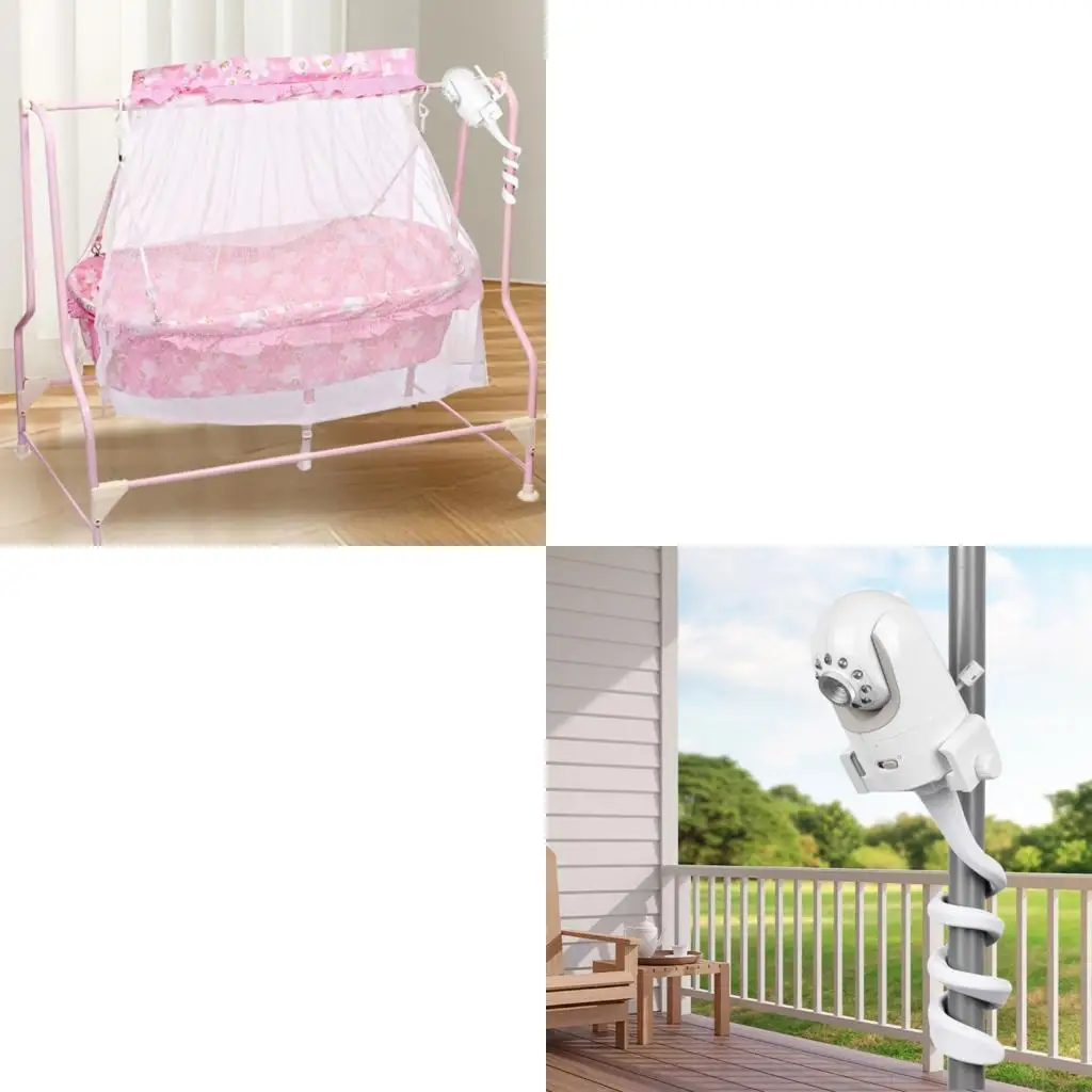 Multiple Adjustable ABS Baby Camera Mount Bracket Soft Rubber Coated Hose