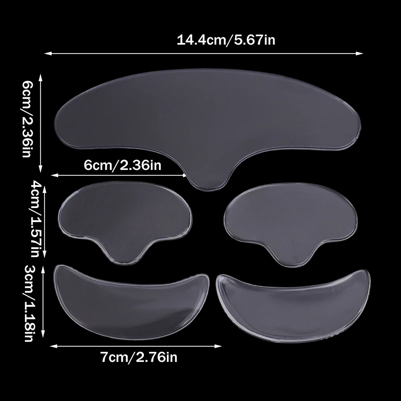 Anti Falten Aufkleber Stirn Patch Frauen Wiederverwendbare Silikon Stirn Linie Entfernung Gel Augen Maske Maske Anti-aging Gesicht Hautpflege