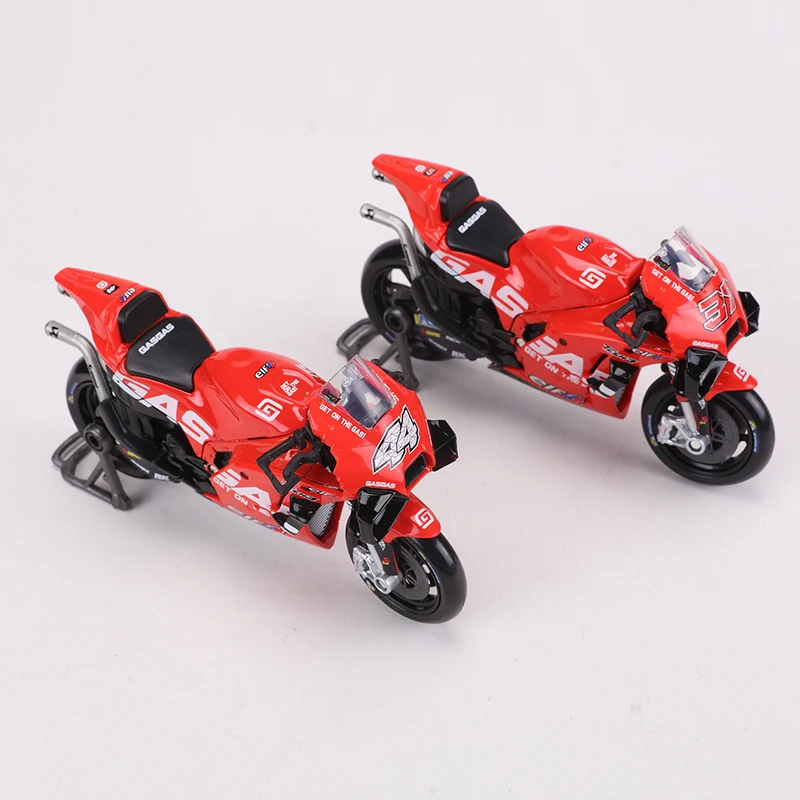 Maisto 1:18 GASGAS Factory Racing Tech3 2023 Racing 37# 44# Diecast Alloy Motorcycle Model Toy