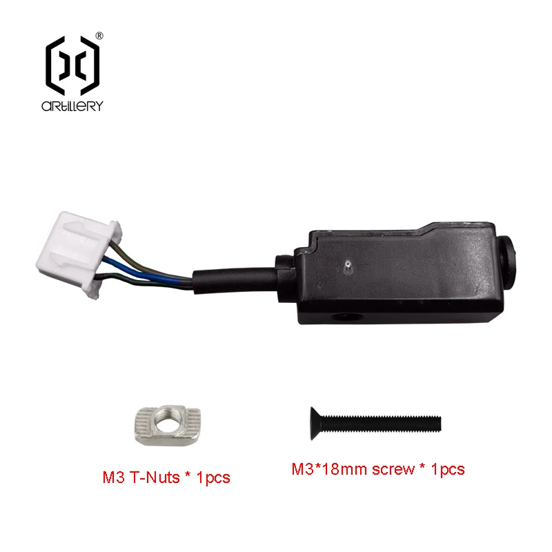 Artillery 3d Printer Spare Parts 3d Printer X/Y/Z Axis Endstop Sensor Limit Stop Switch & Connecting Wire for SW-X1&Genius