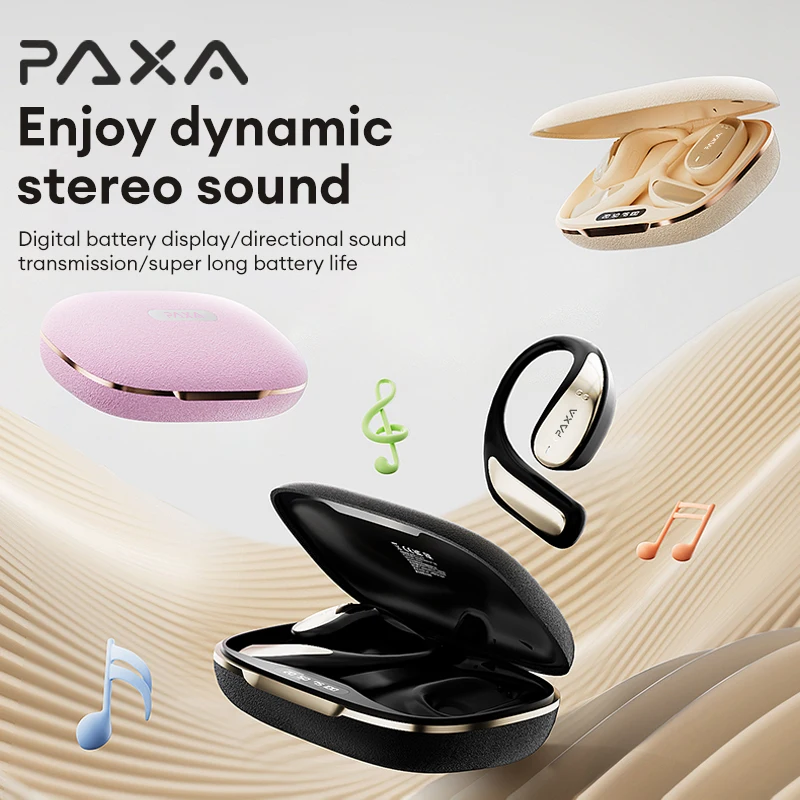 

PAXA Vogbuds5 ProAI OWS Bluetooth 5,4 ENC Наушники с шумоподавлением для вызова Наушники-вкладыши для перевода Наушники с длительным сроком службы в реальном времени