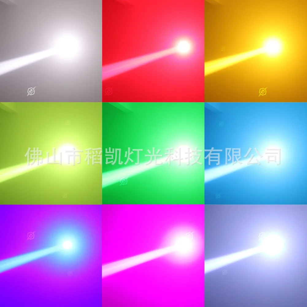وحدة LED 150 واط شعاع الضوء المتحرك رئيس الضوء مع مصباح RGB دائرة الرقص الجدول مصباح حياة طويلة بار الزفاف