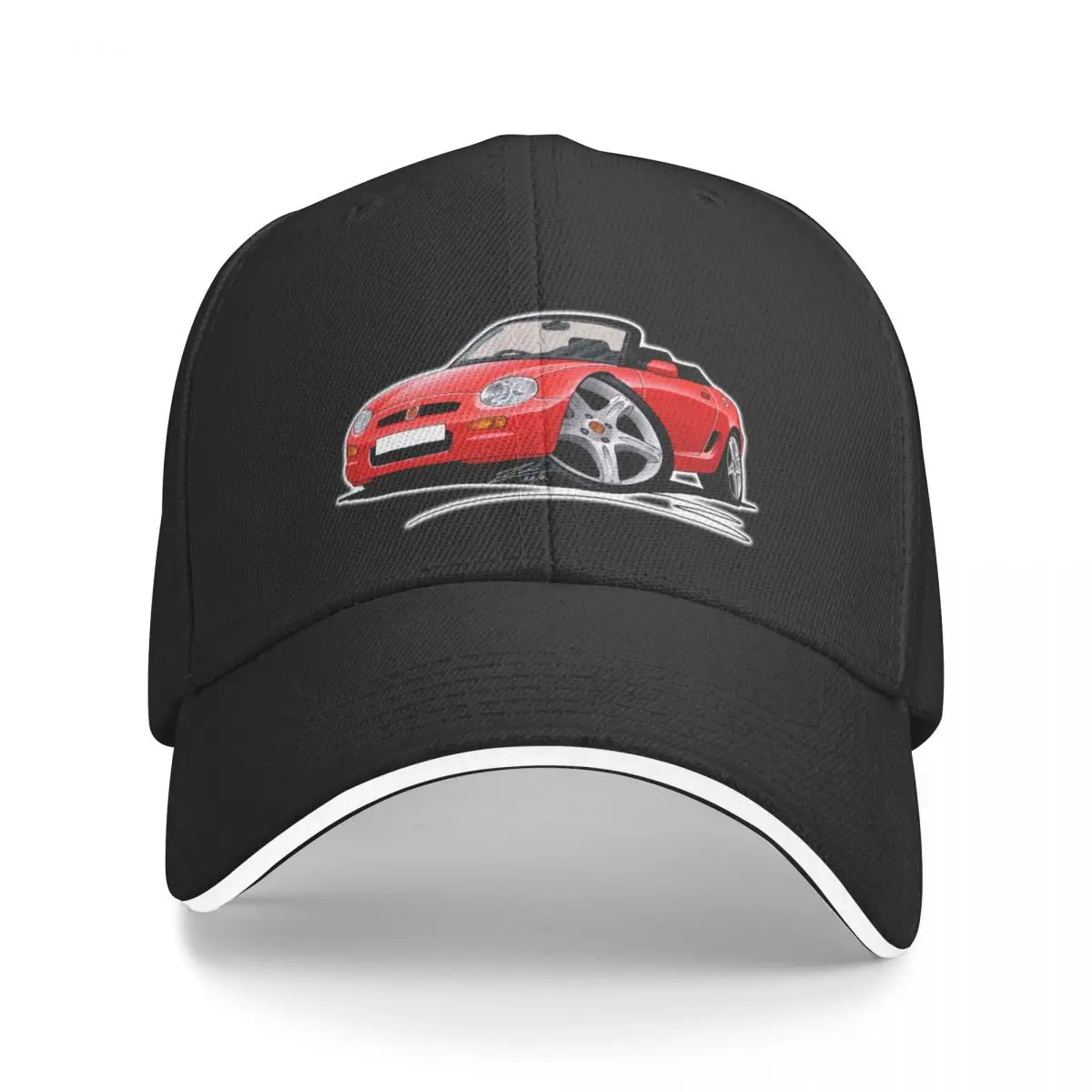 

MGF Red Baseball Cap Brand Man cap Gentleman Hat party Hat Beach Outing Male Women's