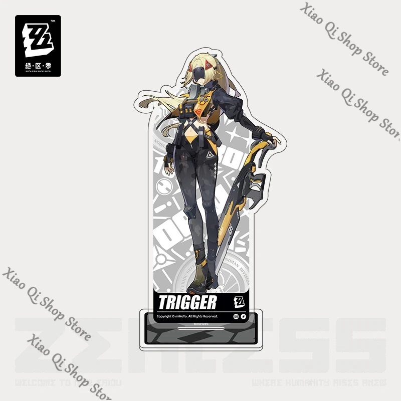 「Genuíno oficial」Zenless Zone Zero Standing Painting Series acrílico sinal de pé Opolis Squad Collector's Edition presente