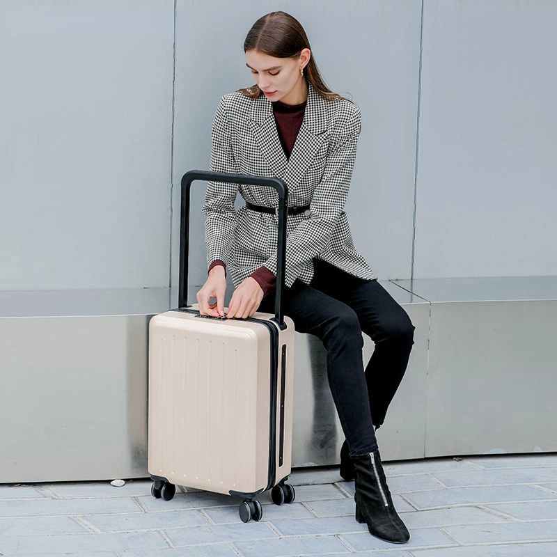 Valise à roulettes pour femme, bagage à main, valise de voyage, roues universelles, 22 po, 24/26 po, 20 po