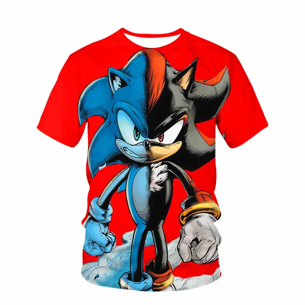 

Sonic3D Print Cute Cartoon Baby Clothing 5 to 14 Years Male Outdoor Clothes for-S-sonics-Children Boy Girl Child T-Shirt Top Shi