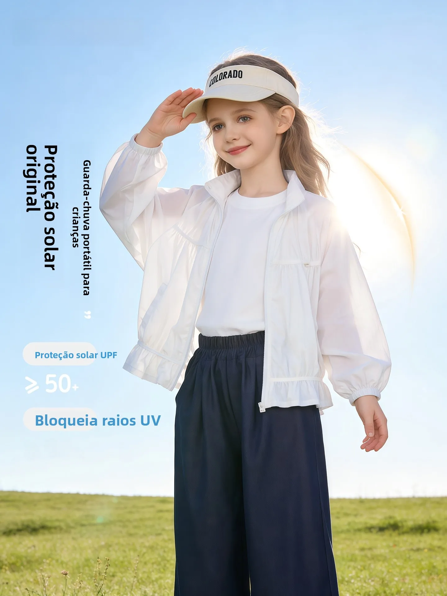 quick-dry-children's-sun-protection-clothing-outerwear-summer-wear-black-elm-wood-girls'-jacket-lightweight-breathable