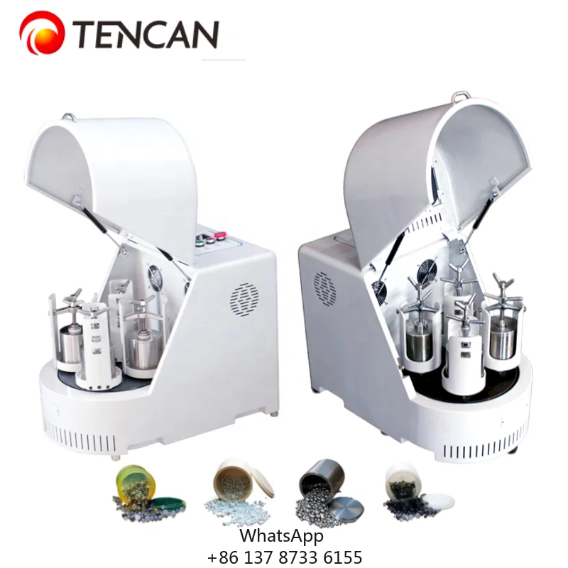 Tencan Manufacturer Price XQM 0.33-1.98L Planetary Ball Mill Lab Sample Powder With Multi Design Pots Motor Gear