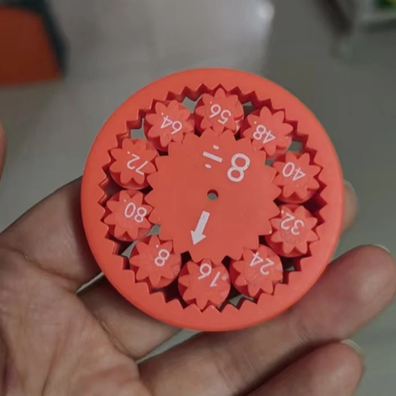 Matematica Fidget Spinner Addizione Sottrazione Moltiplicazione Divisione Giocattoli sensoriali per bambini Risorse di apprendimento Giochi educativi