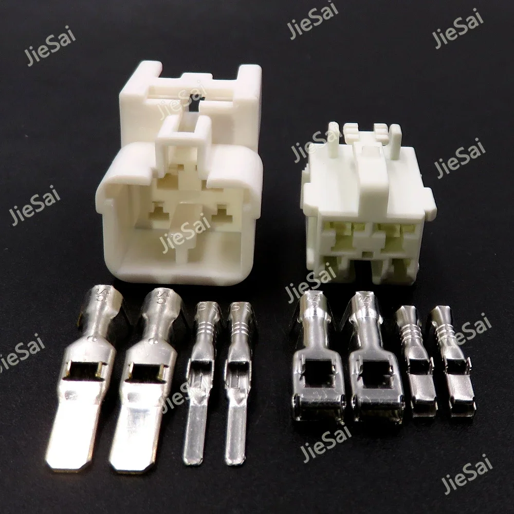 4 Pin 1300-3849 Automobile Brake Light Cable Harness Connector For Honda 2.2 Series 7283-1144 Auto Unsealed Socket
