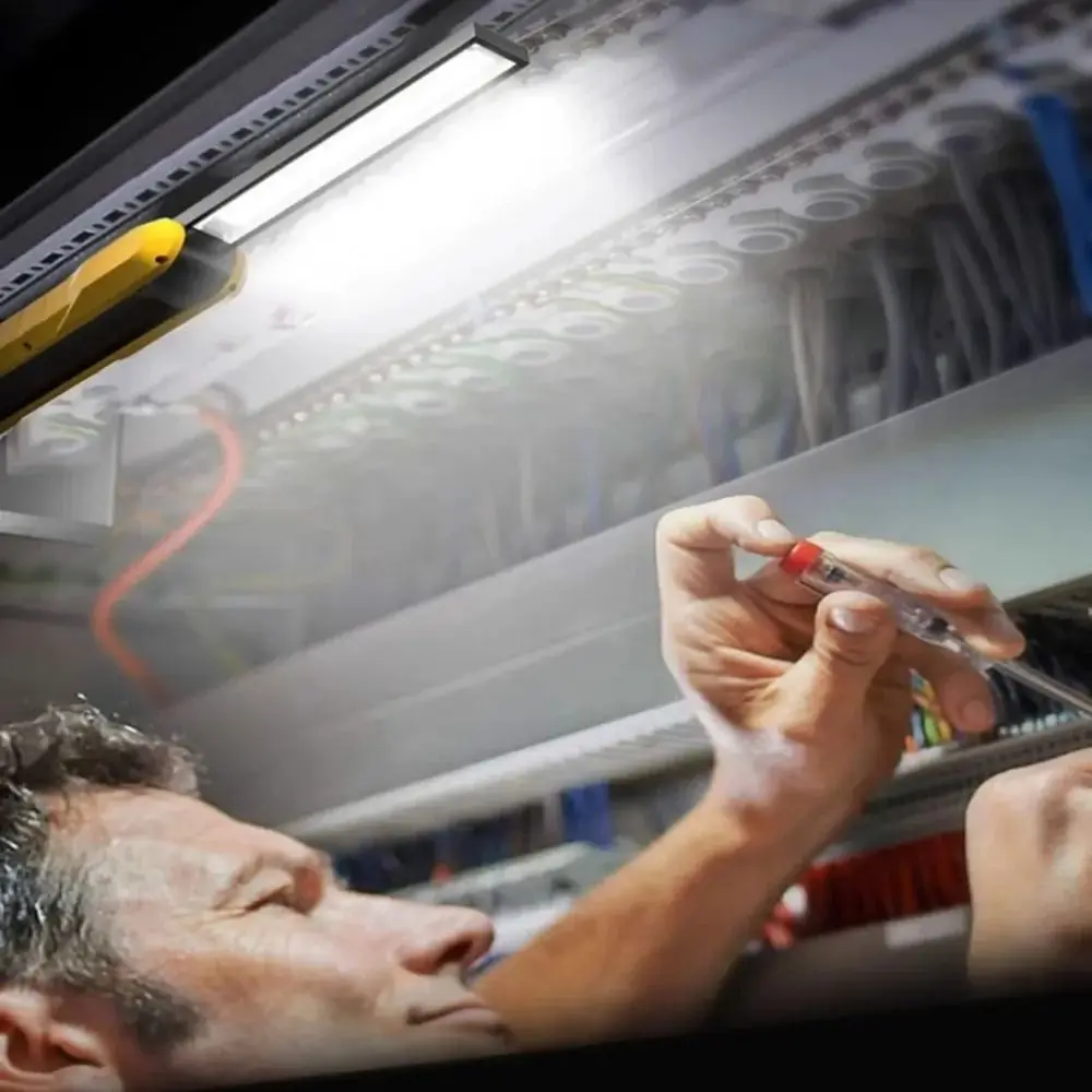 Multi-function Torch Work Lamp LED Flashlight Folding Inspection Lamp Portable Rechargeable COB Light Camping