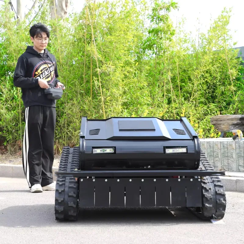 800MM RC Lawn Mower Powered zero Turn Lawn Mower Remote Control Professional