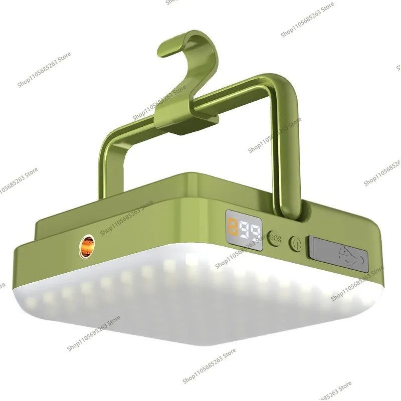 Waterproof Rechargeable LED Camping Light Magnetic Work Lamp