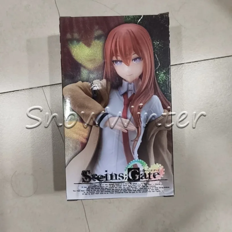 【In‑stock】TAITO STEINS;GATE Makise Kurisu Anime Collectible Figure Model Ornament Gift