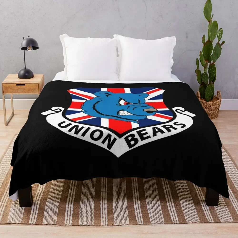 

Union Bears - Ranger Ultras Throw Blanket valentine gift ideas warm for winter Beautifuls Bed Fashionable Blankets