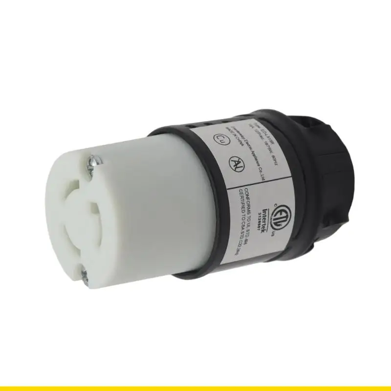 

Электроэлектрический разъем SZCH Motorhome 15A 125V 2 POLES 3 Проводная пробка с латунными клеммами