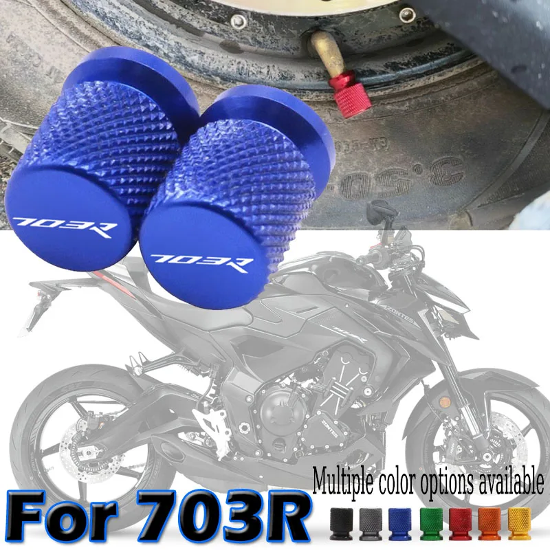 For ZONTES 703R 703-R 703 R 2025 2026 Motorcycle Tire Valve Air Port Stem Cover Cap Plug CNC Accessories DS800X LOGO