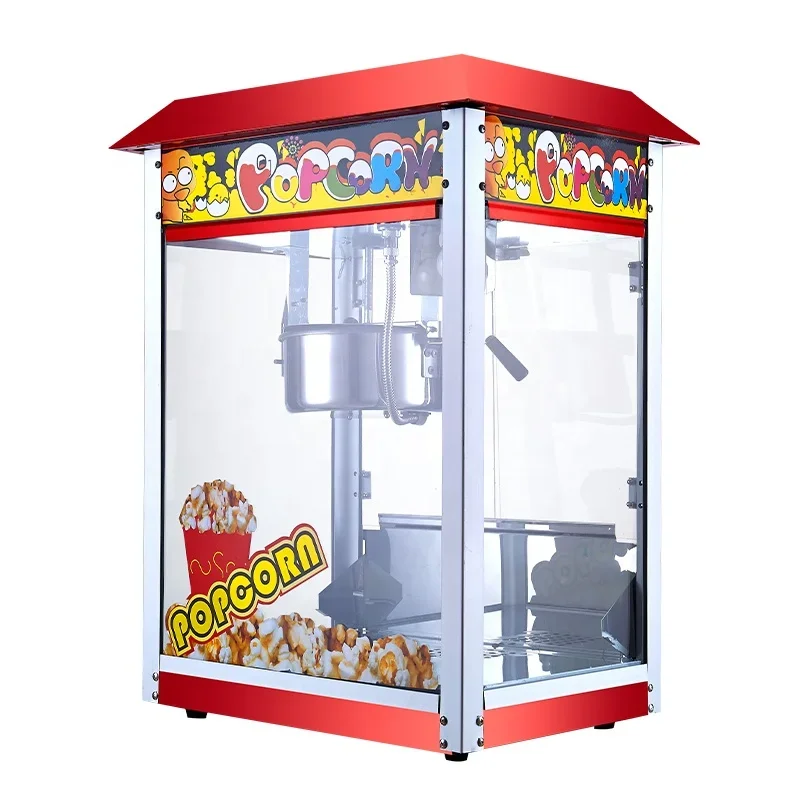 Automatic Sweet Caramel Popcorn Machine Electric Industrial Popcorn Machine for Cinema