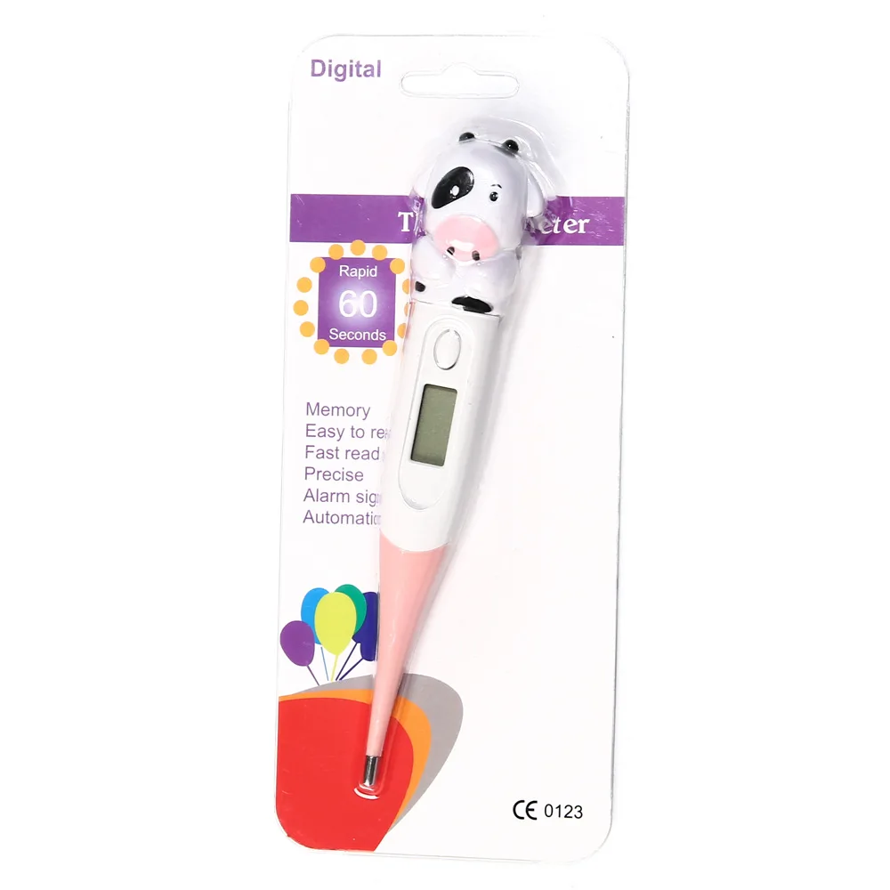 Pet Dog Cat Electronic Thermometer Professional LED Safe Wet Dry Thermometer Veterinary Thermometer Pet Medical Equipment Tool