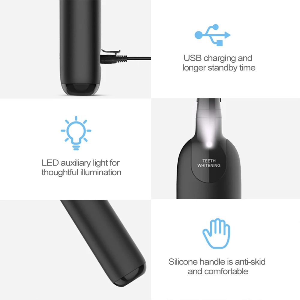 Портативный электрический звуковой зубной скалер для удаления зубного камня, зубной камень, инструмент для стоматолога, отбеливающий очиститель зубов, гигиена полости рта