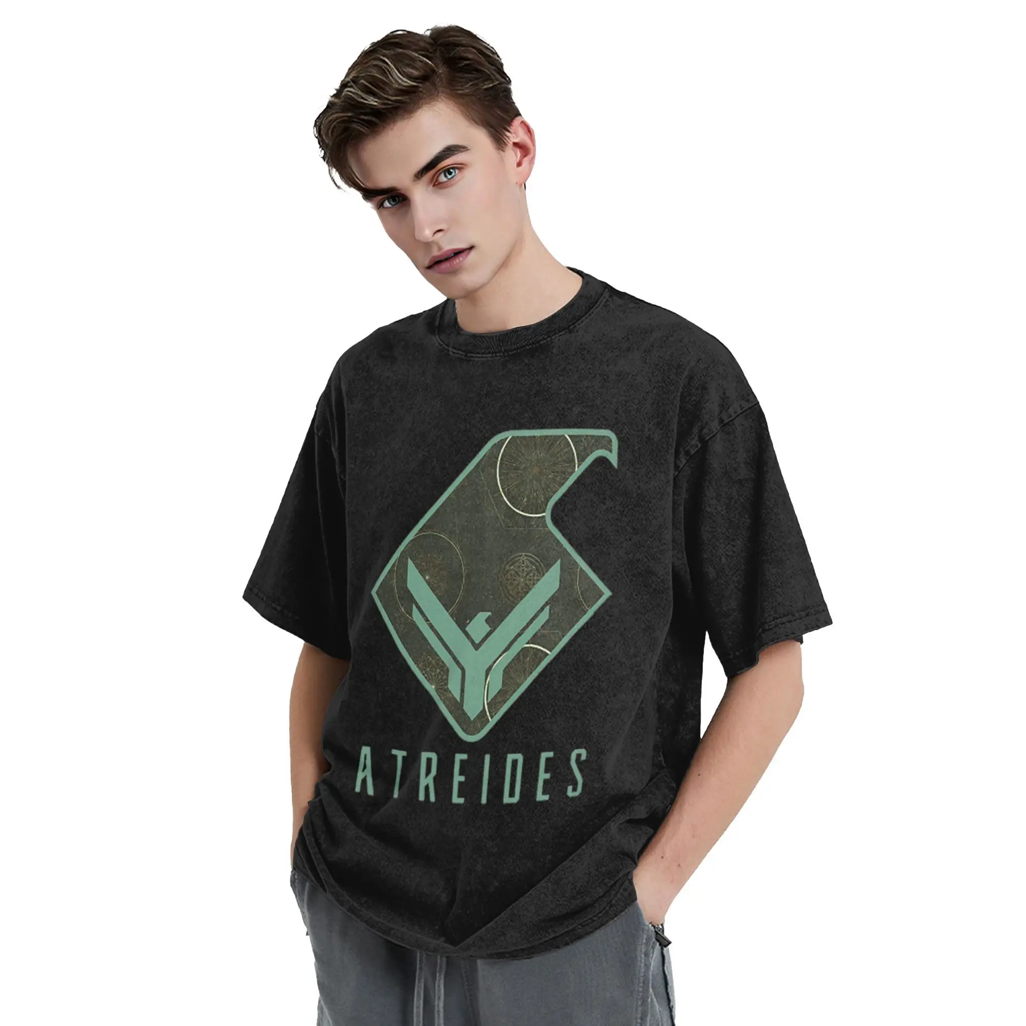 

Dune - House Atreides Hawk T-Shirt for Men Cotton Plus Size T Shirts Men's Tees Short Round Neck Summer Clothes Tops S-2XL