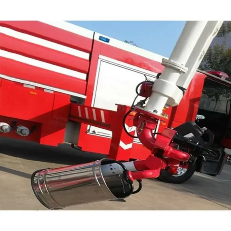 2026 Wholesale Fire Suppression System for Warehouses/Oil Plants 180° Rotating Firefighting Cannon ≥50m Foam 80m Fire Water