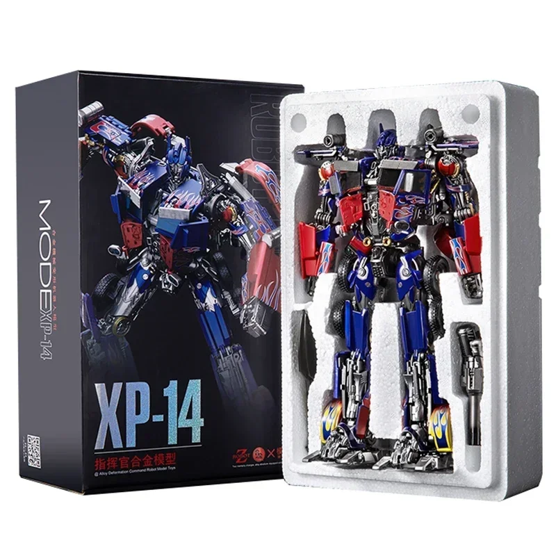 Optimus Prime Transformer XP14 Action Anime Figure  XP13 Hero Optimus Prime Car Robot Metal Alloy Mecha Deformation Kids Toys