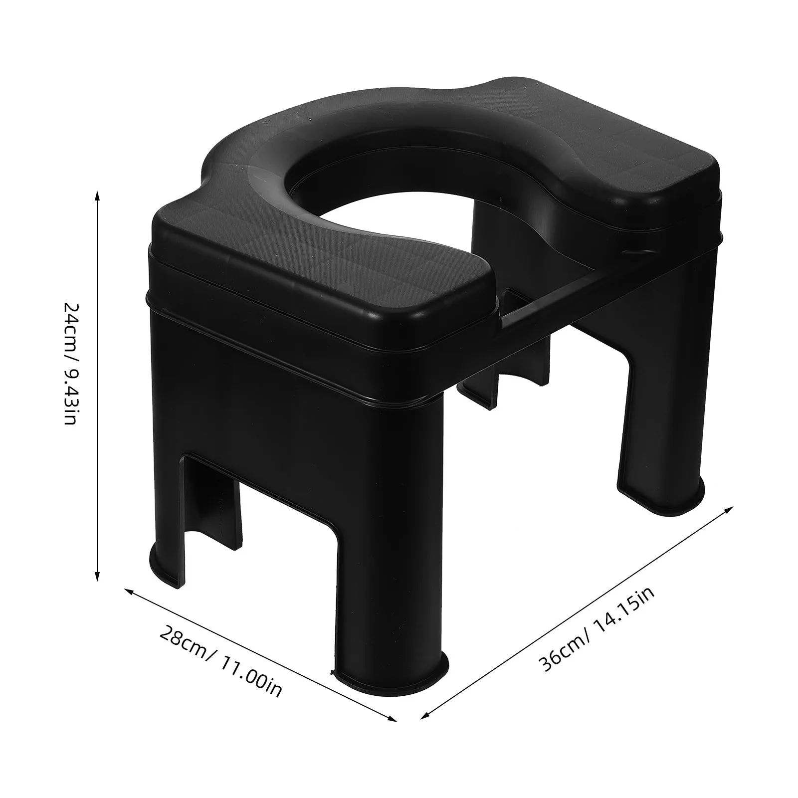 المرحاض الحمام خطوة للبالغين عدم الانزلاق دائم أنبوب البراز ل القرفصاء مسند القدمين التدريب قعادة البراز قابلة لإعادة الاستخدام #6