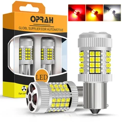 2pcs High Power LED Car Light Accessory PY21W BAU15S BA15S 1156 P21/5W 1157 Turn Signal Lamp Front/Rear Indicator Brake Bulb 12V