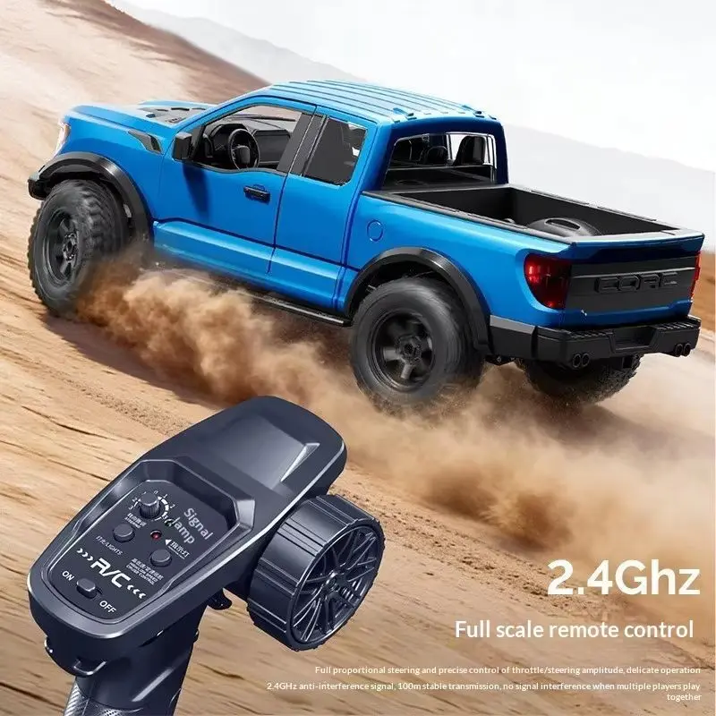 【In Stock】Hongxing F150 Remote Control Car 1:12 Off-Road Climbing Model Four-Wheel Drive Rc Pickup Truck Climbing Truck Boy Toy view 3