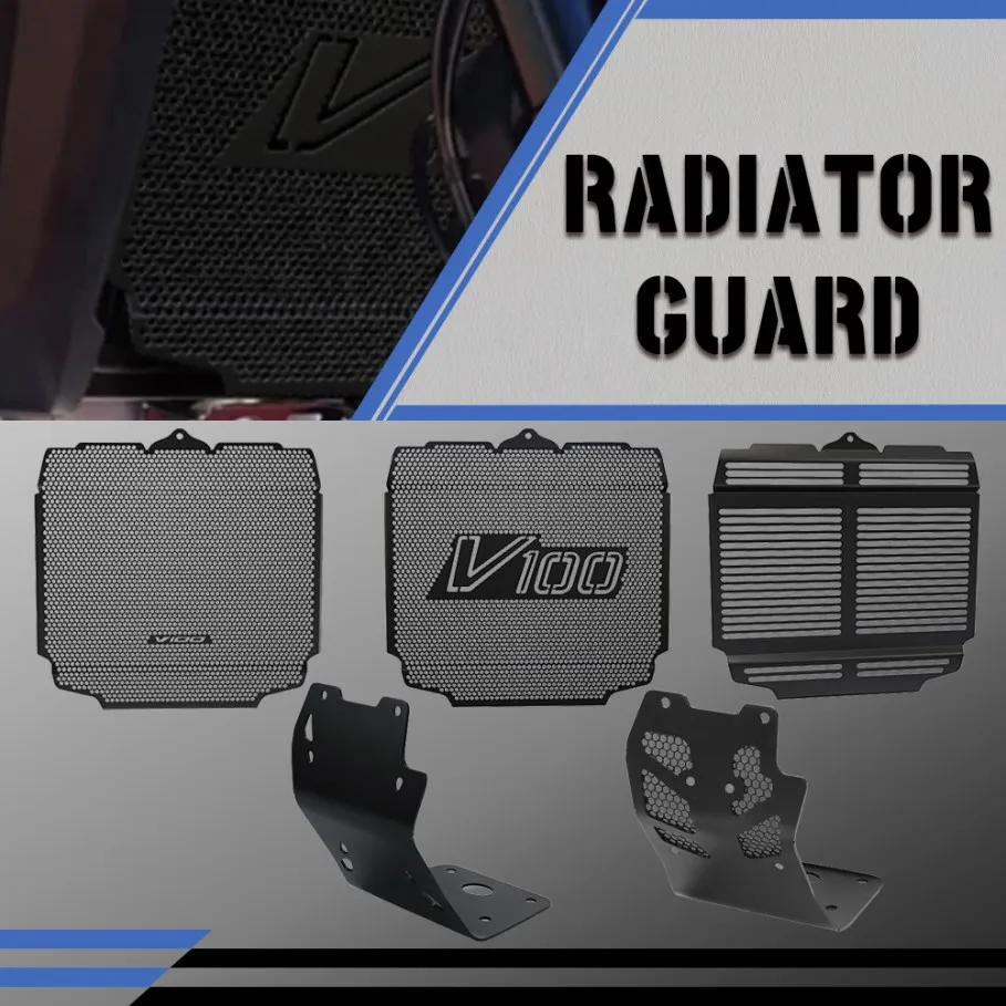 

For Moto Guzzi Stelvio 1000 Motorcycle Radiator Grille Guard Cover Protection V100 Mandello S V 100 Stelvio 2023 2024 2025 2026