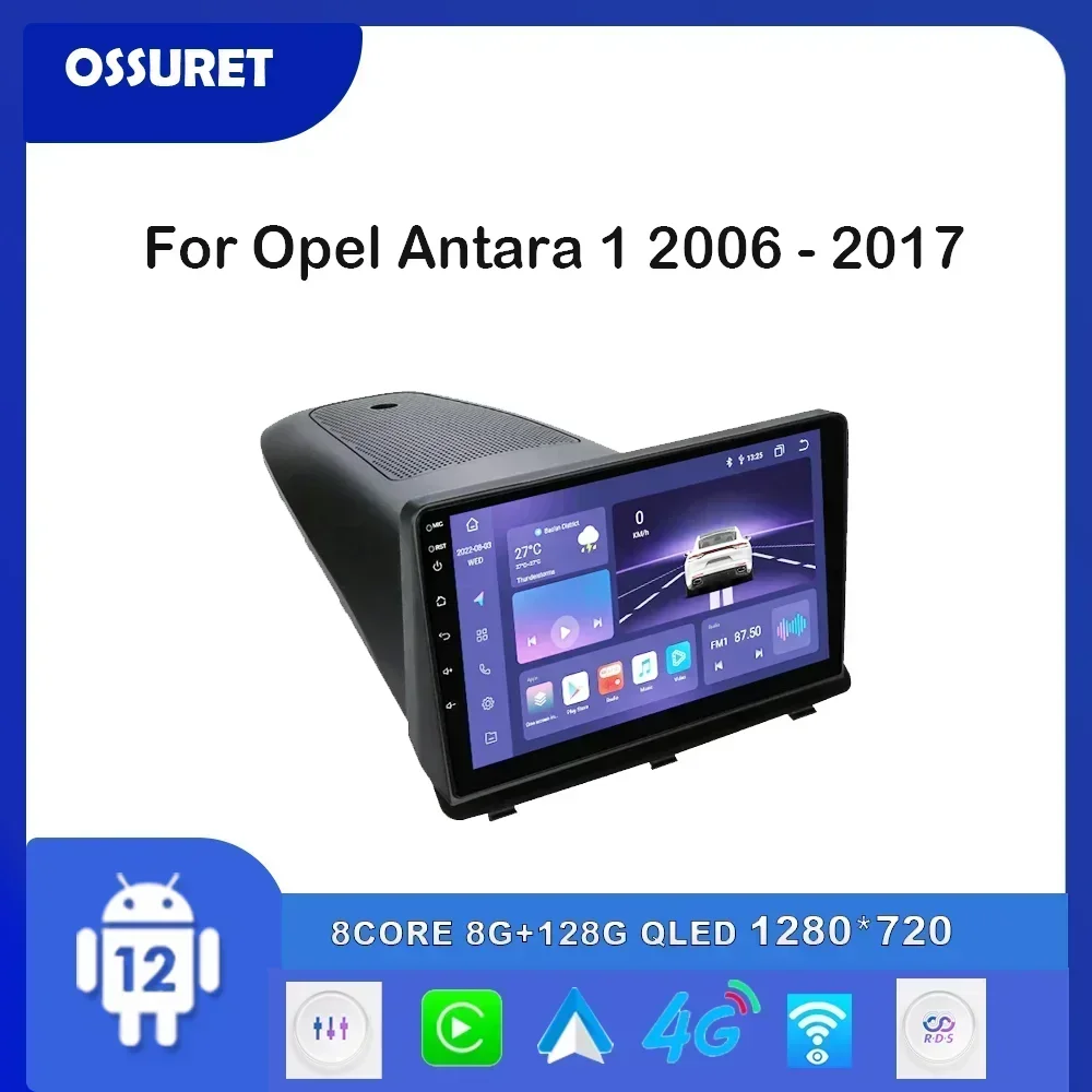 

7862 DSP Carplay Car Radio For Opel Antara 1 2006-2017 Multimedia Video Player Android Autoradio GPS navi Stereo 2din RDS Screen