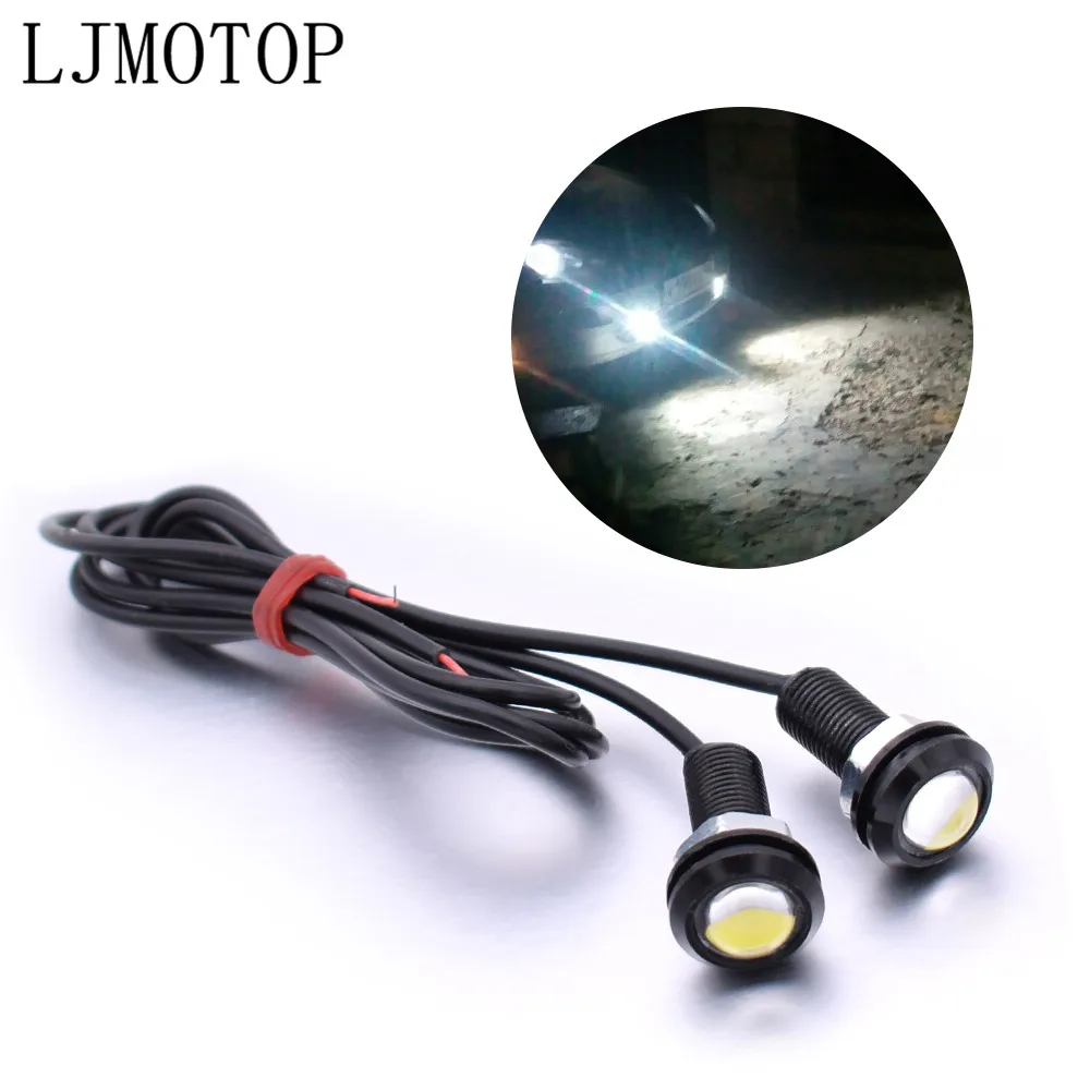 For Yamaha XT1200Z SUPER TENERE XJR FJR 1300 FZ1 FAZER Eagle Eye LED Reverse Backup Light Daytime Running Signal Motorcycl Lamp