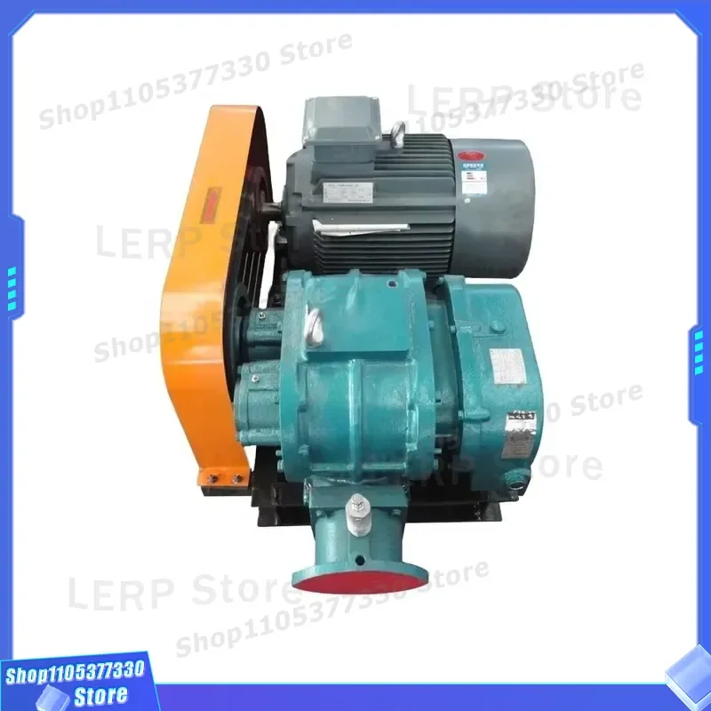 Industrial Roots Blower AC High Pressure Cast Iron Low Noise for Milking System
