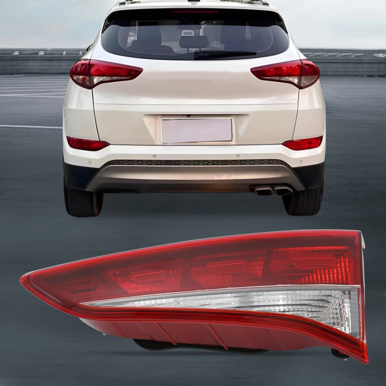 

Right Side Inner Tail Light, Rear Inner Tail Light, Halogen Tail Light For 2016-2018 Hyundai Tucson