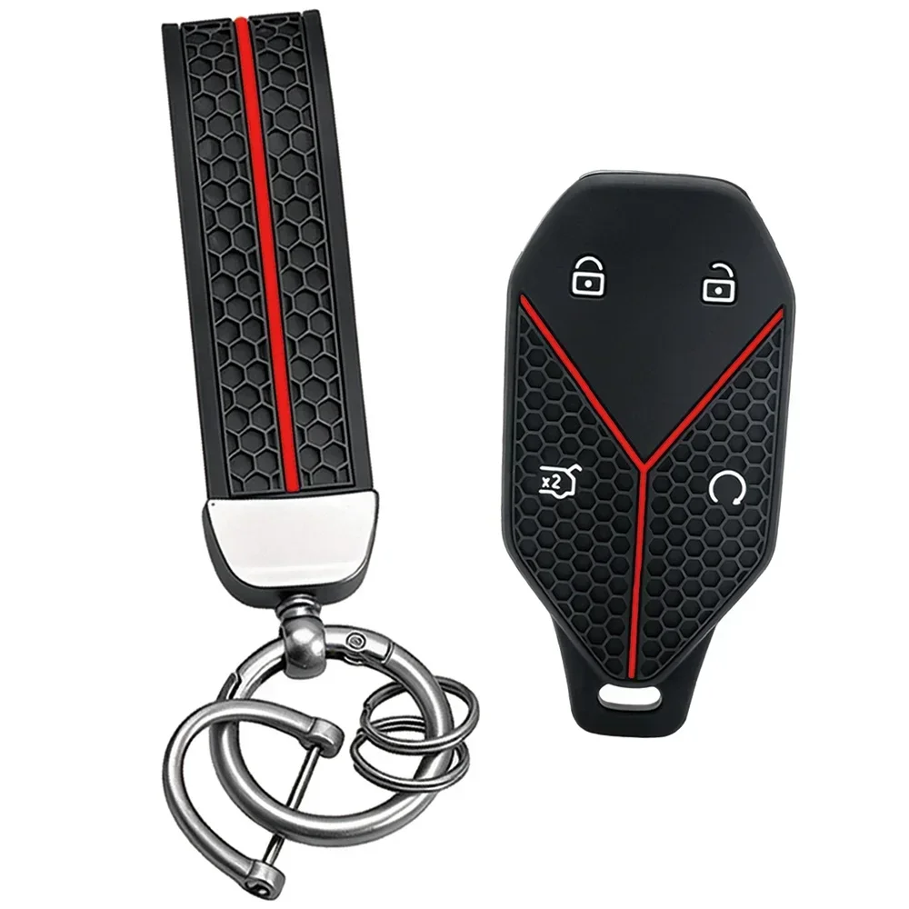 Funda de Silicona para Llave de Coche BYD Formula Leopard SUPER 5 Ultra 8 Titanium 3 9 Fang Cheng Bao, Accesorios para Llaves