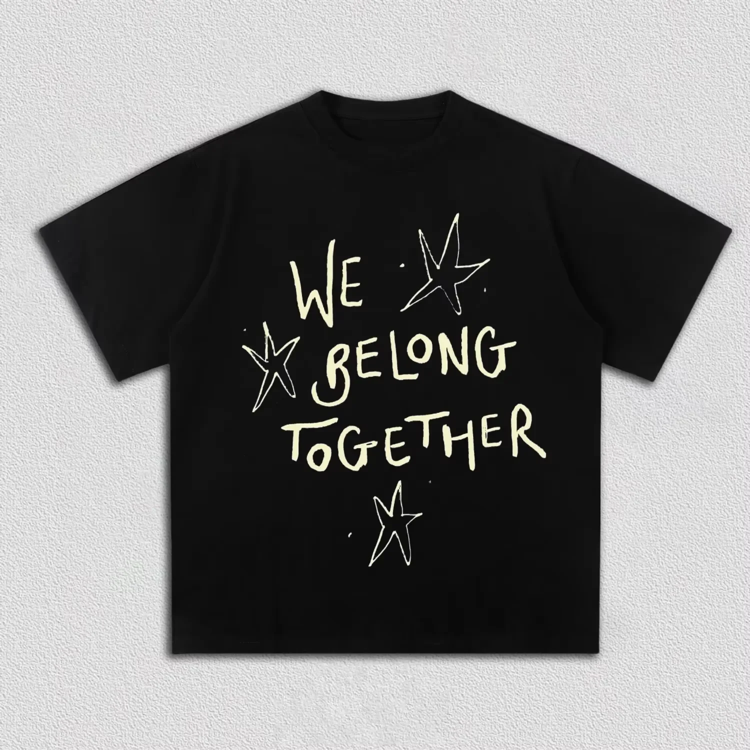 Harry Styles We Belong Together T-shirt graphique pour hommes et femmes, style rétro, star pop, streetwear, coton, surdimensionné, confortable et décontracté