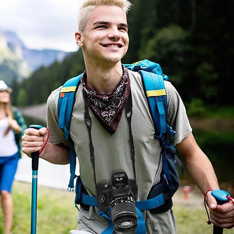Regulowany pasek na ramię, przenośny nylonowy pasek zamienny na szyję, szybkozłączka, pasek crossbody do tabletu, pasek do aparatu.