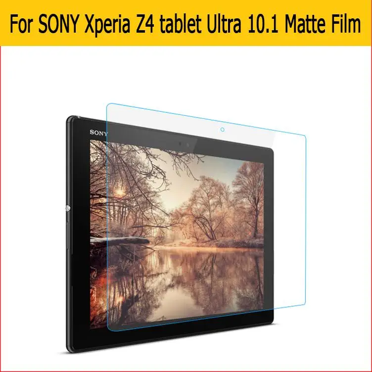 

Anti-Glare screen protector matte film For Sony Xperia Z4 tablet Ultra 10.1" anti-fingerprint screen protective matte films