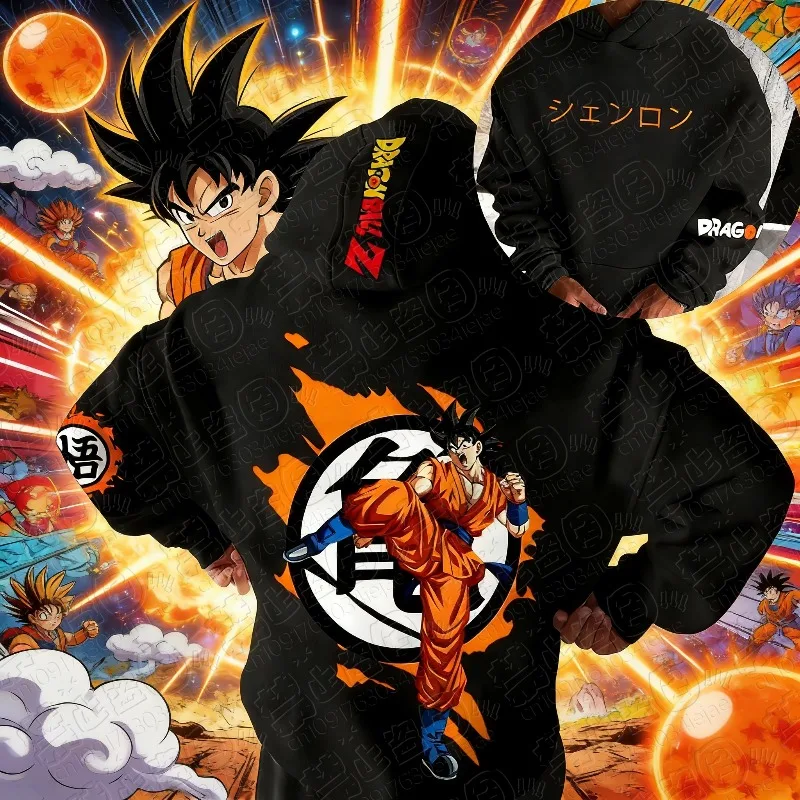

Худи с принтом Dragon Ball 2026 – Премиум-хлопок, комфорт, эластичность, легкость и тепло, стильный принт, капюшон для любой погоды, модный дизайн