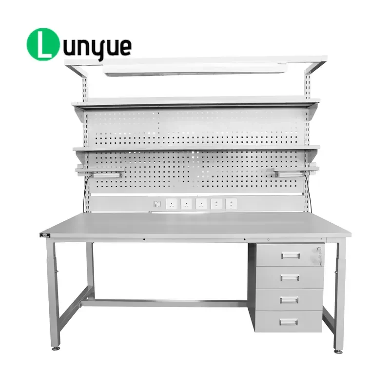 ESD Workbench for iPhone Repair Electronic Workshop Table Anti Static Work Station for Lab Soldering Assembly Durable Desktop