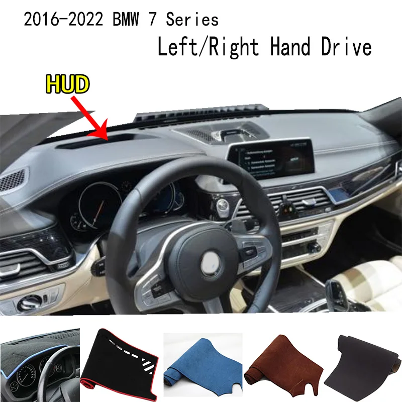 For 2016-2022 BMW 7 Series G11 G12 730d 750 Accessories Dashboard Cover Instrument Panel Dash Mat Dashmat Protective Pad