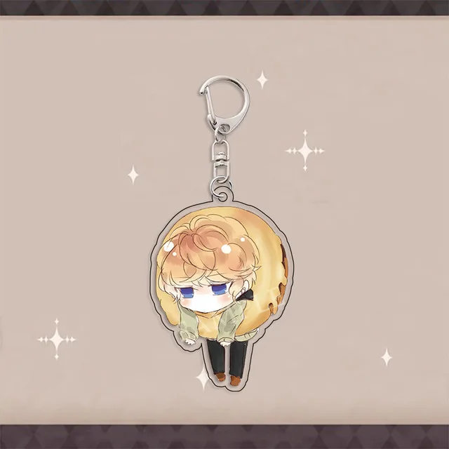 5CM Anime Komori Yui Sakamaki Ayato Reiji Doughnut Key Chains Artistic Creative Fashion Jewelry Pretty Unique Design Accessories