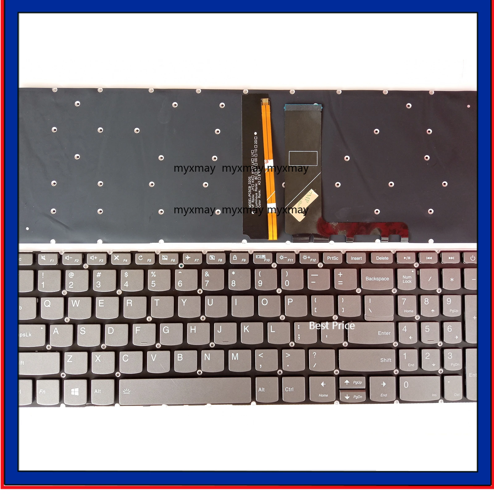 

US for Lenovo L340-15/15API/15IWL 340C-15 S145-15IWL V145-15AST Laptop Keyboard