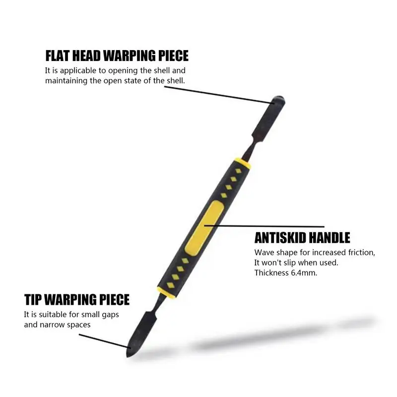 Metal Crowbar 6pcs Opening Pry Tool Kit Double Head And Non-slip Handle Opening Pry Tool Repair Kit For Tablets Laptop