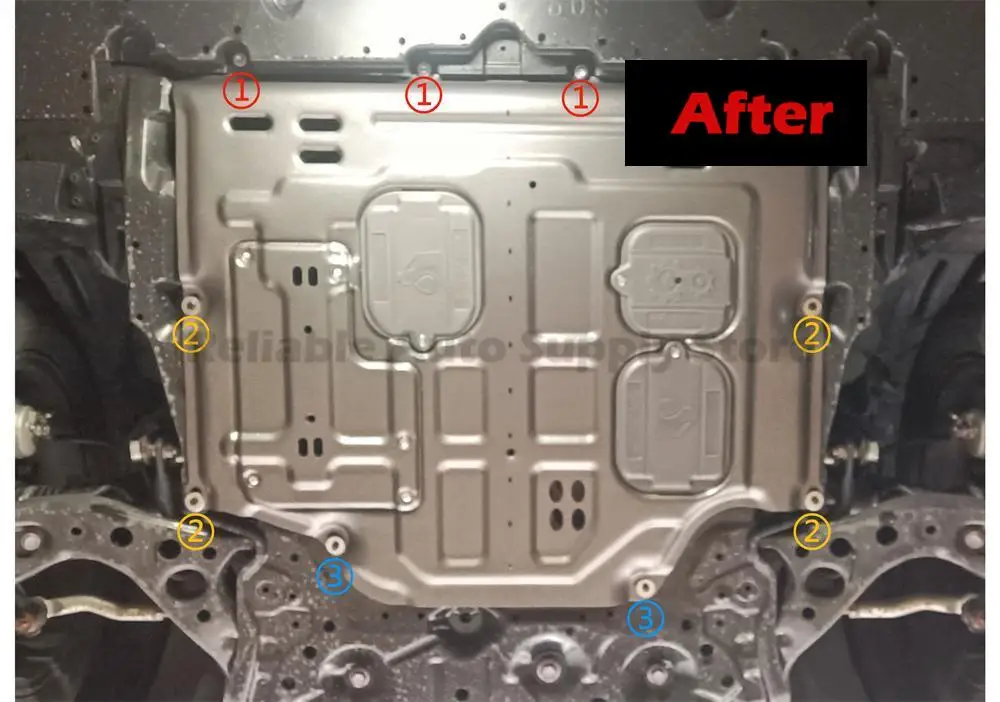 لوحة حماية المحرك شديدة التحمل ثلاثية الأبعاد مطبوعة حسب الطلب مقاومة للصدمات درع سفلي لسيارة Toyota Corolla Hybrid2019-2021