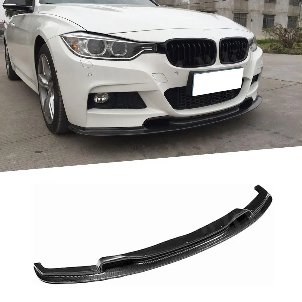 

Carbon Fiber Front Lip Spoiler for BMW 3 Series F30 F35 M Sport 320i 325i 328i 330i 335i 2012-2018 Bumper Chin Shovel